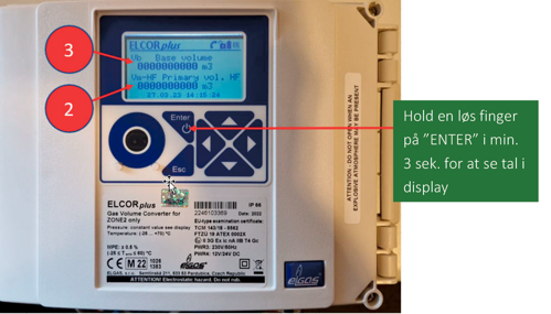 Elcor konverteringsudstyr visning af display